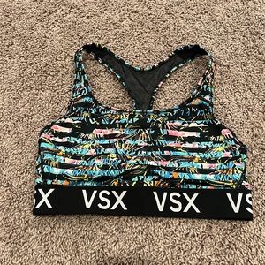 victoria secret VSX Womens multi colored Sports Bra Medium